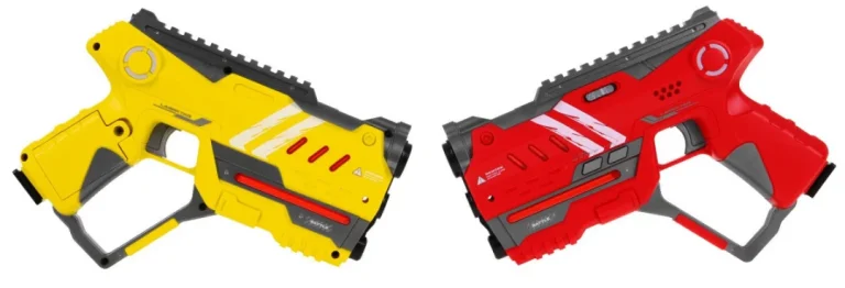 Laserske Puške Laser Tag Crveno žute 3