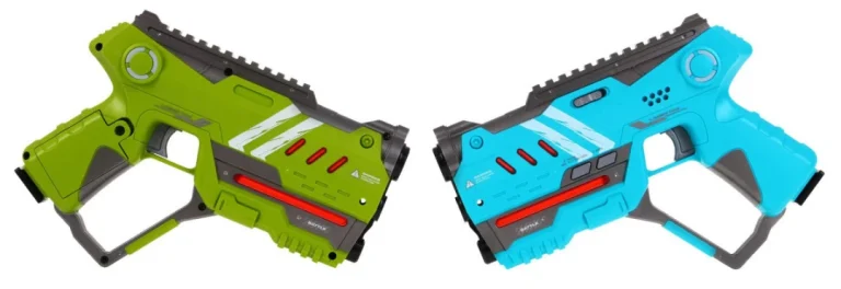 Laserske Puške Laser Tag Zeleno Plave 3