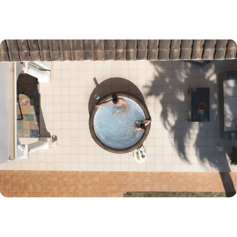 Lay Z Bali Smeđi Napuhani Spa Centar Za 7 Osoba Bestway 6001p 2