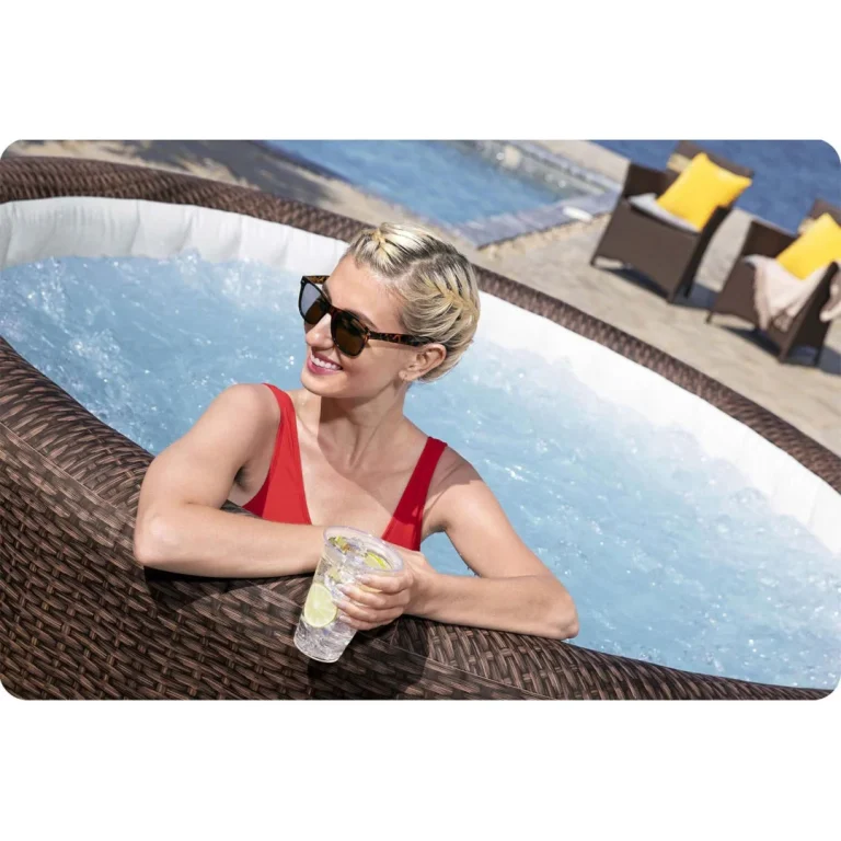 Lay Z Bali Smeđi Napuhani Spa Centar Za 7 Osoba Bestway 6001p 3