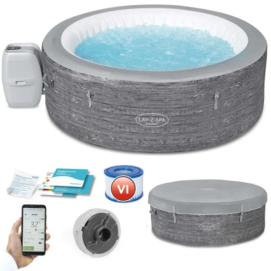 Lay Z Budimpešta Napuhavanje Spa Za 6 Osoba Bestway 60179 1