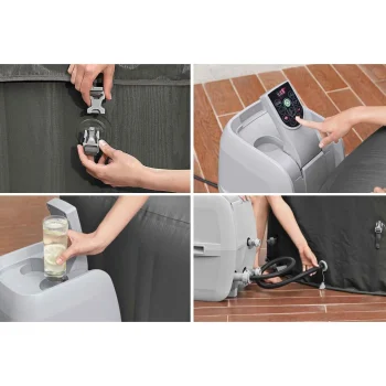 Lay Z Mauritius Napuhavanje Spa 7 Osoba Bestway 60067 17