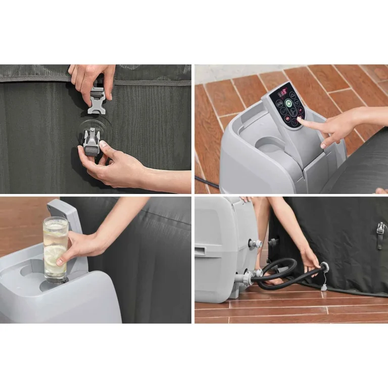 Lay Z Mauritius Napuhavanje Spa 7 Osoba Bestway 60067 17
