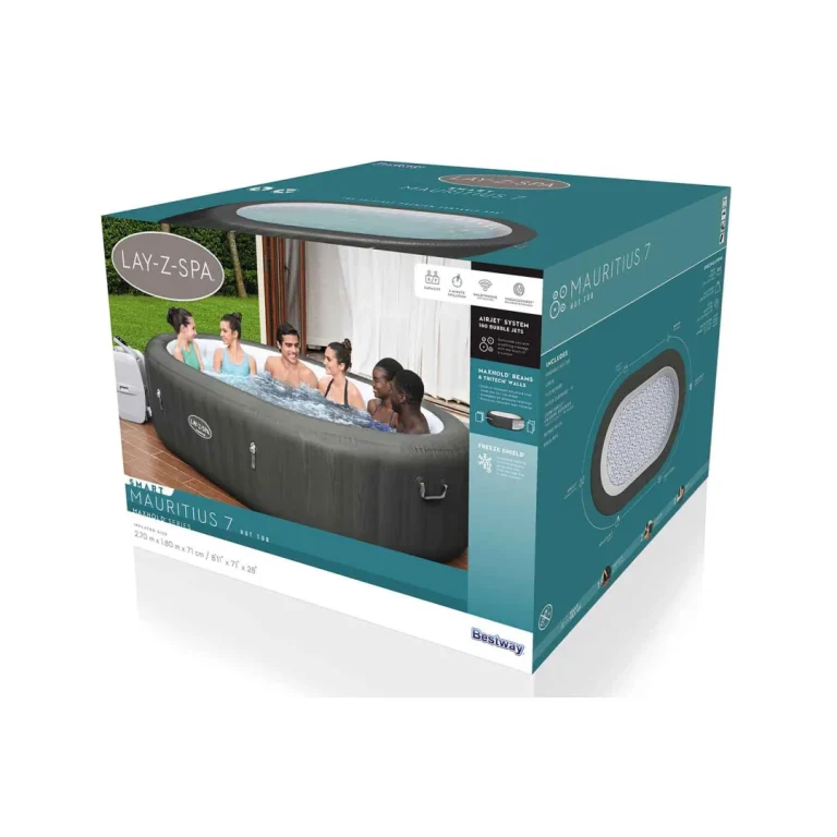 Lay Z Mauritius Napuhavanje Spa 7 Osoba Bestway 60067 9