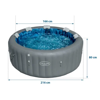 Lay Z Santorini Napuhavanje Spa 7 Osoba Bestway 60075 4