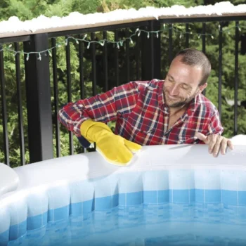Lay Z Spa Bestway 3 U 1 Set Za čišćenje Jacuzzija + Mrežica + četka + Rukavica 6