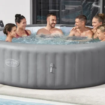 Lay Z Spa Bestway Hawaii Airjet 8 Napuhavajuća Hidromasažna Kada Za Vrt S Priborom 9