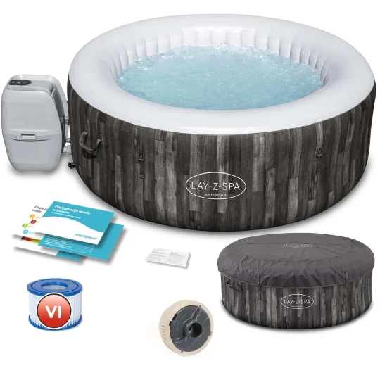 Lay Z Spa Bahamas Napuhljivi Masažni Bazen Za 4 Osobe Bestway 60005 1