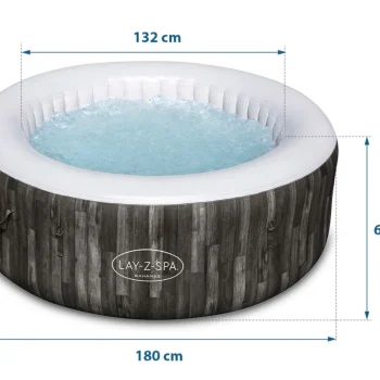 Lay Z Spa Bahamas Napuhljivi Masažni Bazen Za 4 Osobe Bestway 60005 7