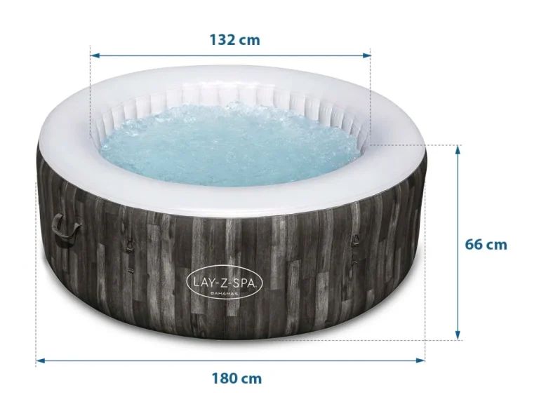 Lay Z Spa Bahamas Napuhljivi Masažni Bazen Za 4 Osobe Bestway 60005 7