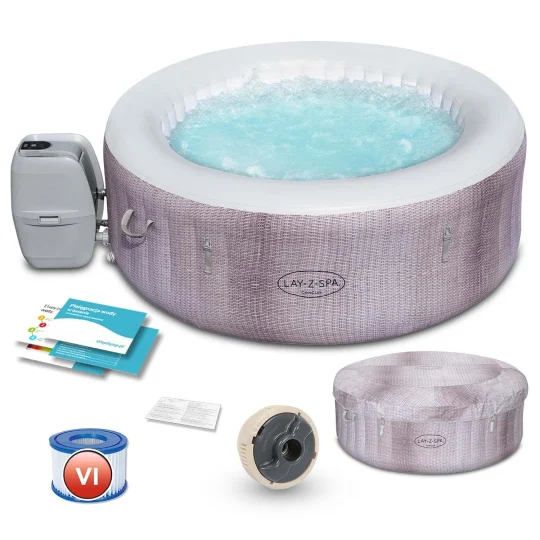 Lay Z Spa Cancun Napuhljivi Masažni Bazen Za 4 Osobe Bestway 60003 1