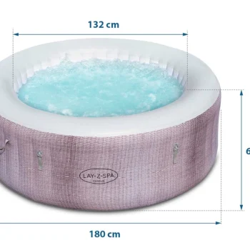 Lay Z Spa Cancun Napuhljivi Masažni Bazen Za 4 Osobe Bestway 60003 7
