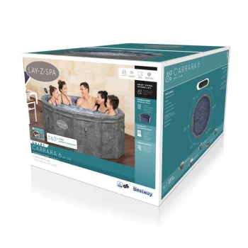 Lay Z Spa Carrara Smart Jacuzzi S Zračnom Mlaznicom Bestway 9