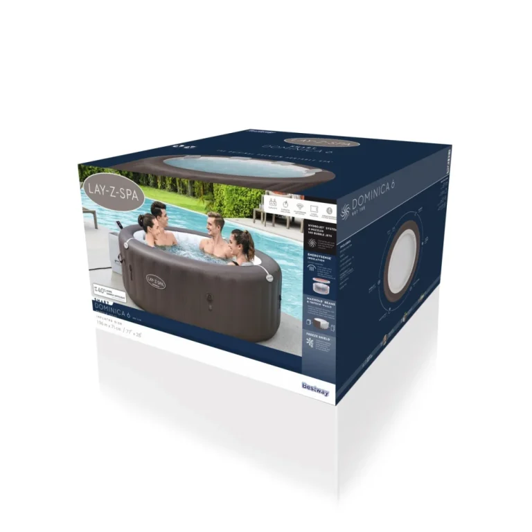 Lay Z Spa Dominica Smart Hydrojet Jacuzzi Bestway 12