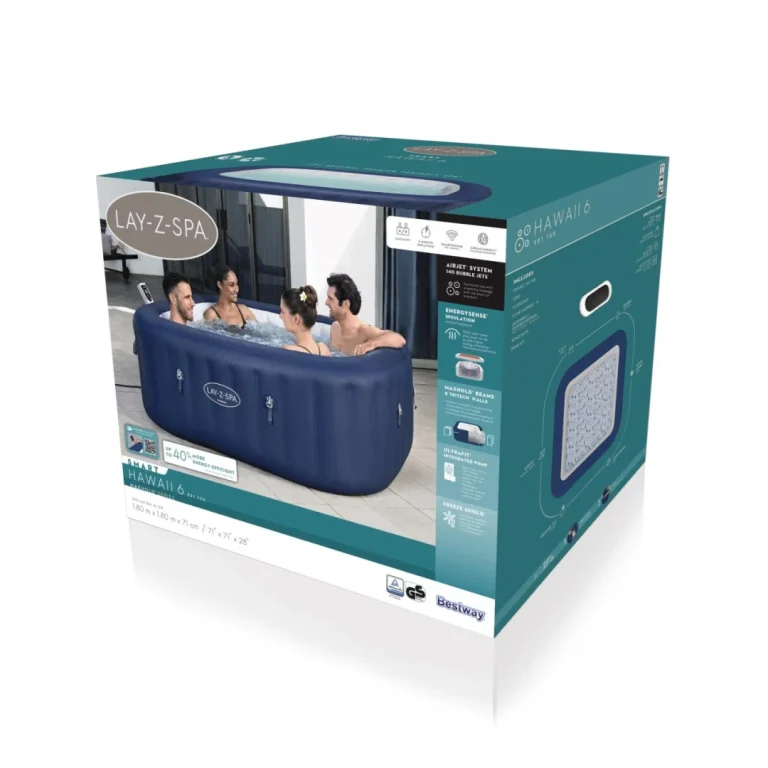 Lay Z Spa Hawaii Smart Jacuzzi S Zračnom Mlaznicom Bestway 9