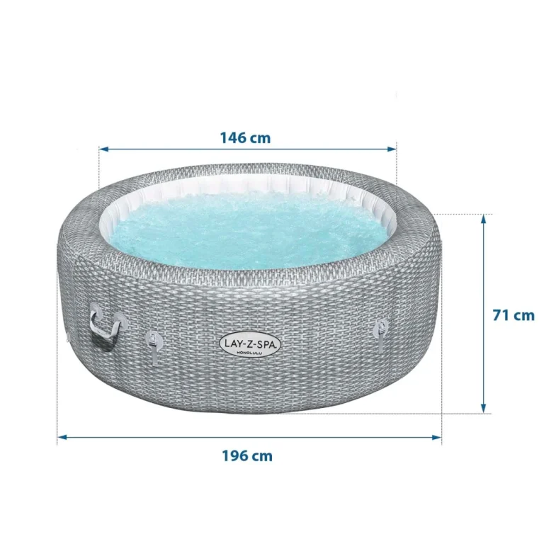 Lay Z Spa Honolulu Napuhljivi Masažni Bazen Za 6 Osoba Bestway 60019 7