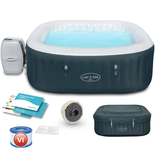Lay Z Spa Ibiza Napuhljivi Masažni Bazen Za 6 Osoba Bestway 60015 1