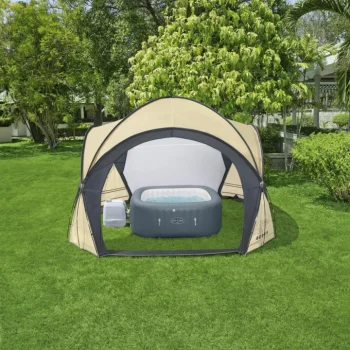 Lay Z Spa Jacuzzi šator Zaštitni Paviljon 390x390x255cm Bestway + Mreže Protiv Komaraca + Uklonjiva 13