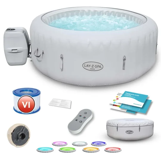Lay Z Spa Paris Napuhljivi Masažni Bazen Za 6 Osoba Bestway 60013 1