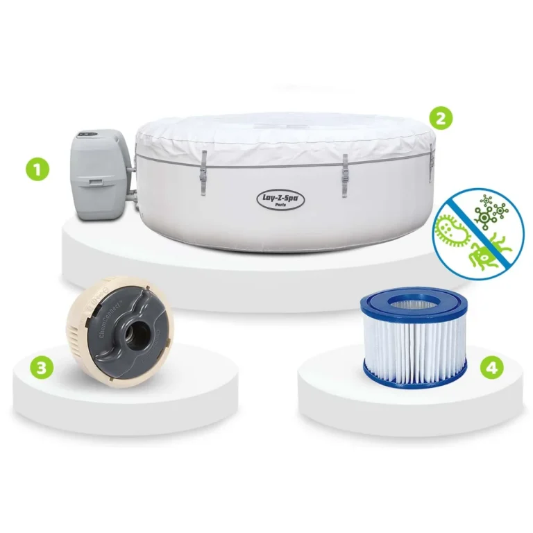 Lay Z Spa Paris Napuhljivi Masažni Bazen Za 6 Osoba Bestway 60013 5