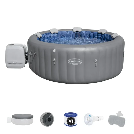 Lay Z Spa Santorini Smart Hydrojet Pro Jacuzzi Bestway 1