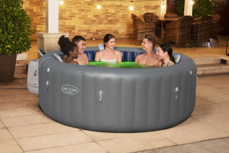 Lay Z Spa Santorini Smart Hydrojet Pro Jacuzzi Bestway 4