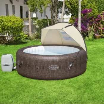 Lay Z Spa Nadstrešnica Za Jacuzzi Bestway Uv Zaštita + Ugrađeni Prozor 5