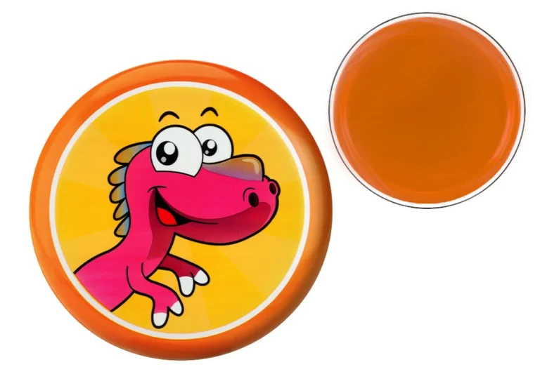 Leteći Disk Frizbi S Dinosaurom Narančasti Ø 20 Cm 1