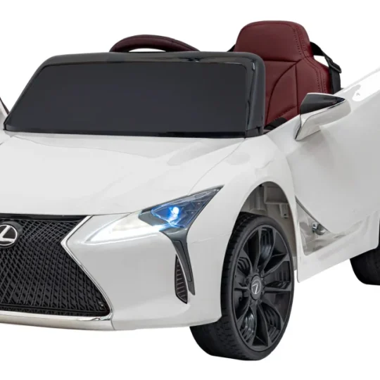 Lexus Lc500 Dječji Autosjedalica Na Baterije, Bijela + Daljinski Upravljač + Spori Start + Eva 1