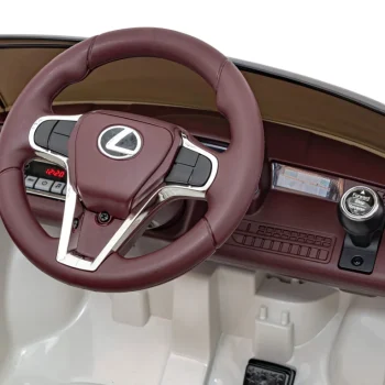 Lexus Lc500 Dječji Autosjedalica Na Baterije, Bijela + Daljinski Upravljač + Spori Start + Eva 11