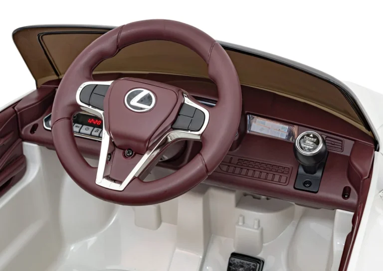 Lexus Lc500 Dječji Autosjedalica Na Baterije, Bijela + Daljinski Upravljač + Spori Start + Eva 11