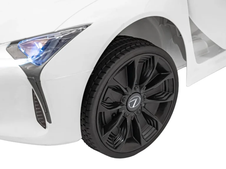 Lexus Lc500 Dječji Autosjedalica Na Baterije, Bijela + Daljinski Upravljač + Spori Start + Eva 17