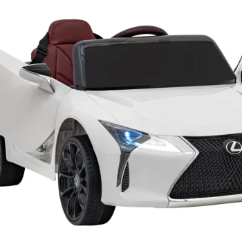 Lexus Lc500 Dječji Autosjedalica Na Baterije, Bijela + Daljinski Upravljač + Spori Start + Eva 5