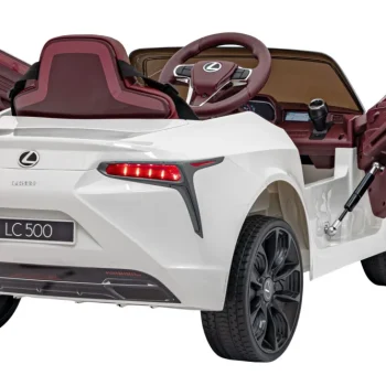 Lexus Lc500 Dječji Autosjedalica Na Baterije, Bijela + Daljinski Upravljač + Spori Start + Eva 7