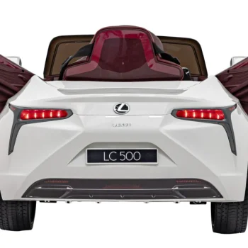 Lexus Lc500 Dječji Autosjedalica Na Baterije, Bijela + Daljinski Upravljač + Spori Start + Eva 8