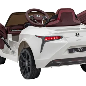 Lexus Lc500 Dječji Autosjedalica Na Baterije, Bijela + Daljinski Upravljač + Spori Start + Eva 9