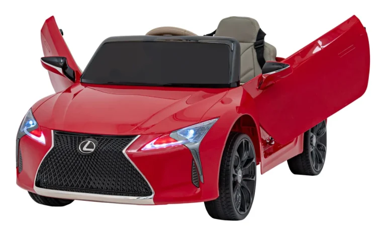 Lexus Lc500 Dječji Autosjedalica Na Baterije, Crvena + Daljinski Upravljač + Spori Start + Eva 1