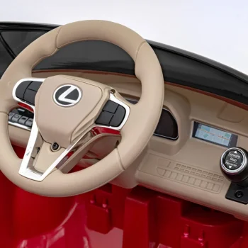 Lexus Lc500 Dječji Autosjedalica Na Baterije, Crvena + Daljinski Upravljač + Spori Start + Eva 12