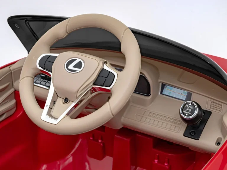 Lexus Lc500 Dječji Autosjedalica Na Baterije, Crvena + Daljinski Upravljač + Spori Start + Eva 12