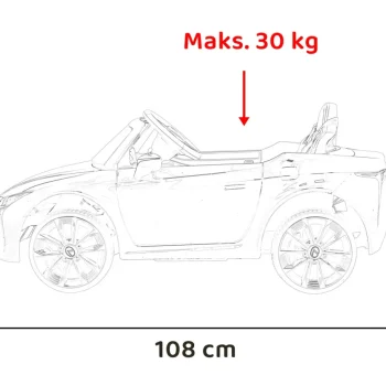 Lexus Lc500 Dječji Autosjedalica Na Baterije, Crvena + Daljinski Upravljač + Spori Start + Eva 3
