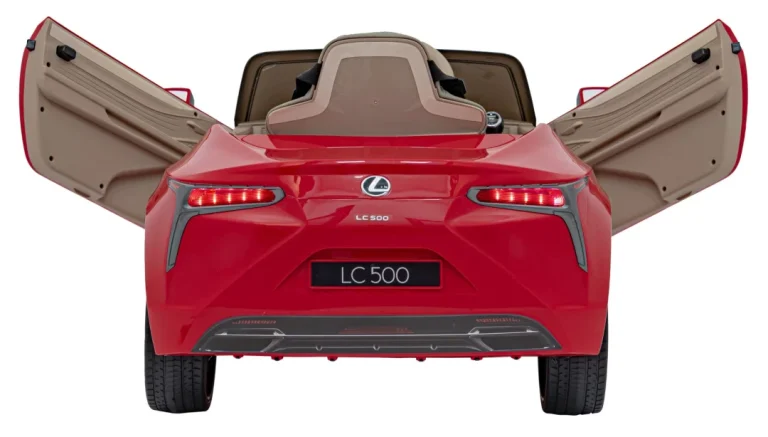 Lexus Lc500 Dječji Autosjedalica Na Baterije, Crvena + Daljinski Upravljač + Spori Start + Eva 8