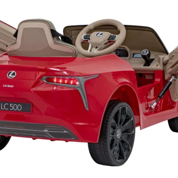 Lexus Lc500 Dječji Autosjedalica Na Baterije, Crvena + Daljinski Upravljač + Spori Start + Eva 9