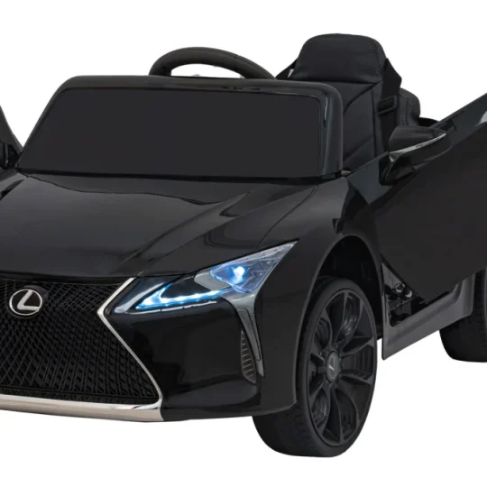 Lexus Lc500 Dječji Na Baterije, Crni + Daljinski Upravljač + Spori Start + Eva + Audio Led, Crna 1
