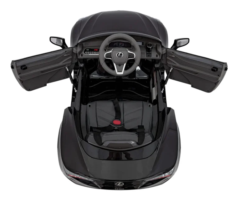 Lexus Lc500 Dječji Na Baterije, Crni + Daljinski Upravljač + Spori Start + Eva + Audio Led, Crna 11