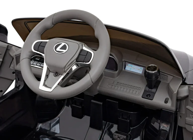 Lexus Lc500 Dječji Na Baterije, Crni + Daljinski Upravljač + Spori Start + Eva + Audio Led, Crna 12