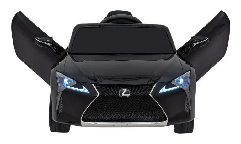 Lexus Lc500 Dječji Na Baterije, Crni + Daljinski Upravljač + Spori Start + Eva + Audio Led, Crna 4