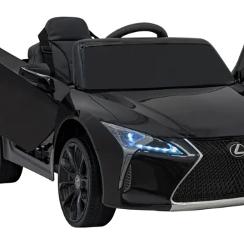 Lexus Lc500 Dječji Na Baterije, Crni + Daljinski Upravljač + Spori Start + Eva + Audio Led, Crna 5