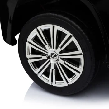 Lexus Lx570 Obojeni Automobil Za 2 Djece Crni + Daljinski Upravljač + Eva Kotači + Mp3 Led, Crna 12