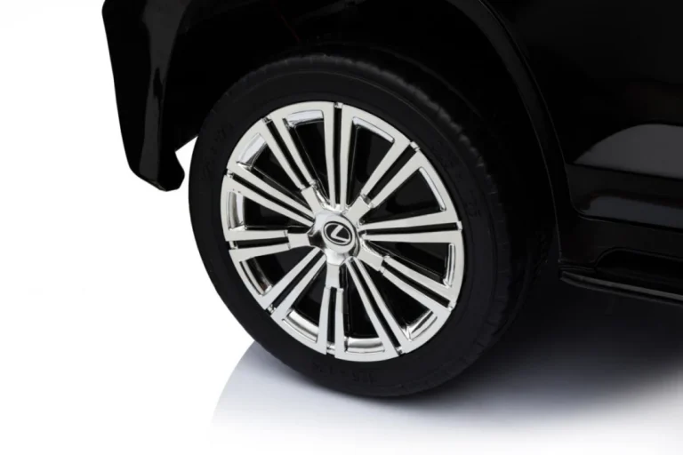 Lexus Lx570 Obojeni Automobil Za 2 Djece Crni + Daljinski Upravljač + Eva Kotači + Mp3 Led, Crna 12