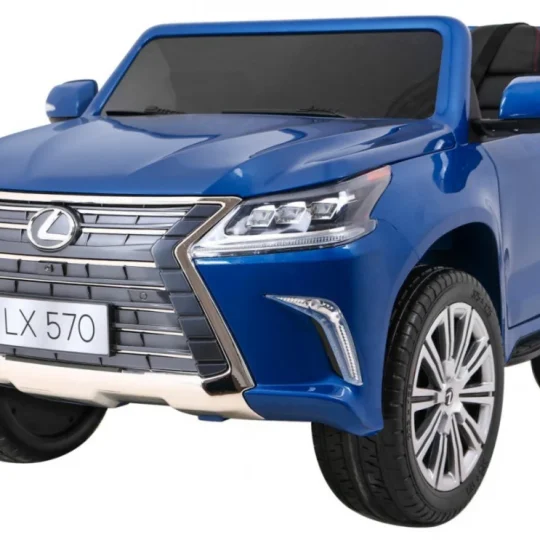 Lexus Lx570 Obojeni Automobil Za 2 Djece Plavi Suv + Daljinski Upravljač, Plava 1